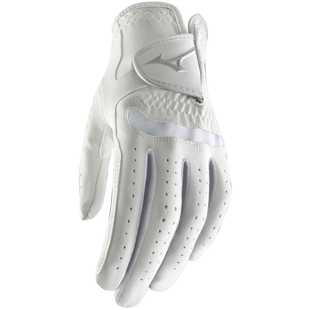 Mizuno Golf Ladies Comp Golf Glove, Female, Left hand, Medium, White  | Online Golf