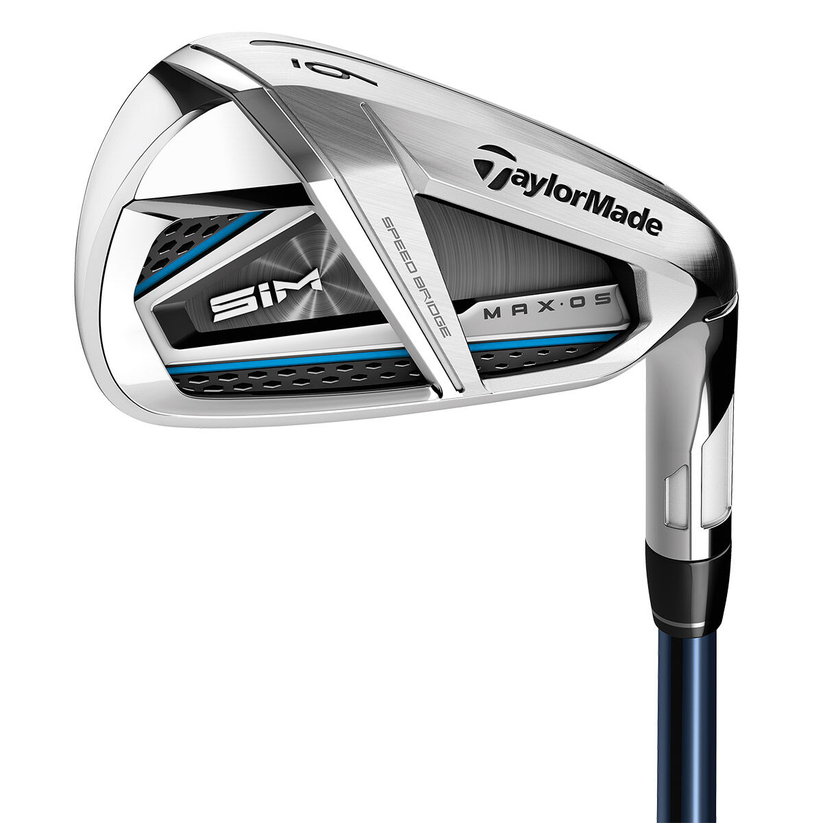 TaylorMade Womens Silver SIM MAX OS Right Hand Flex 6-PW 5 Golf Irons, One Size  | Online Golf