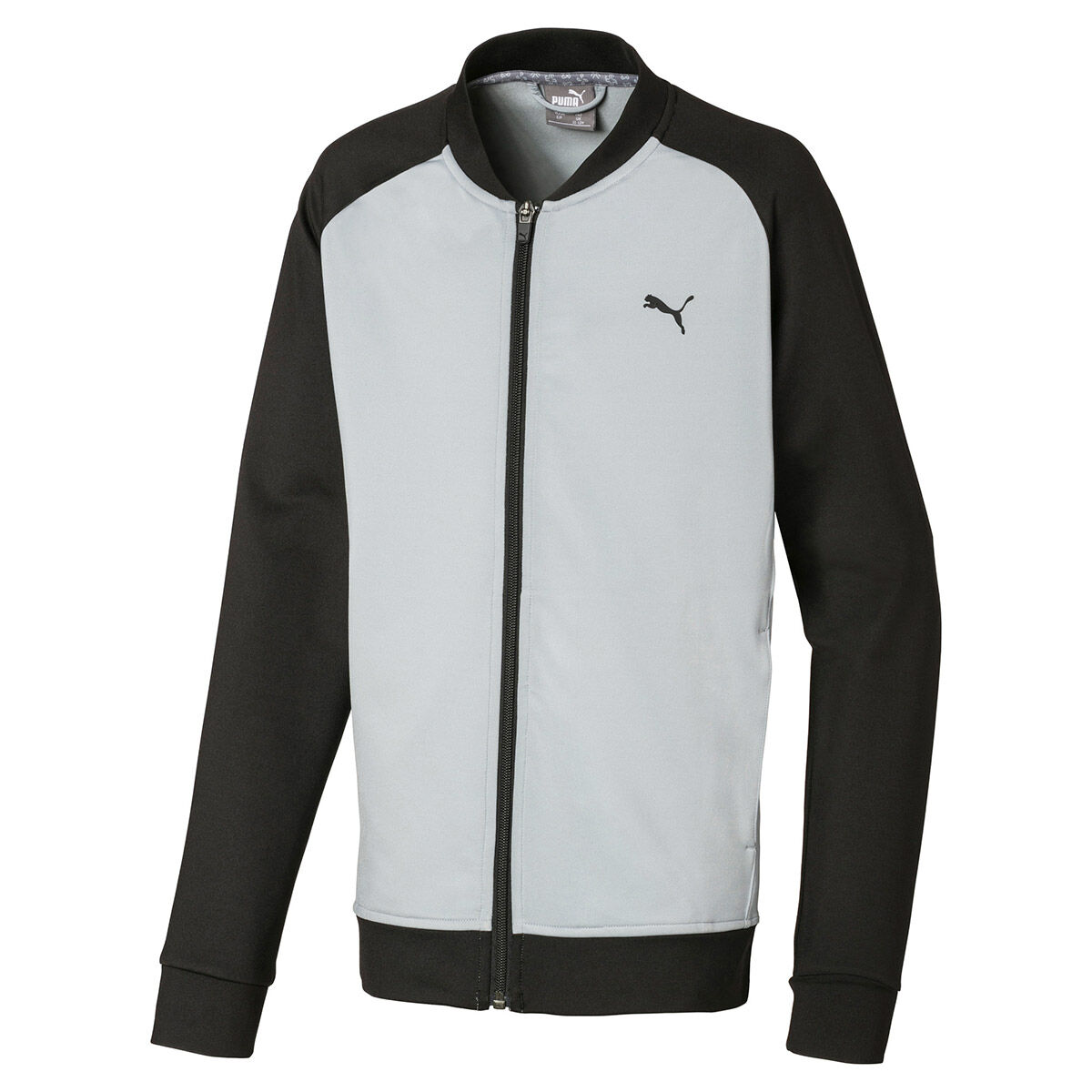 PUMA Golf Junior Full-Zip Golf Jacket, Unisex, 7-8 years, Quarry  | Online Golf
