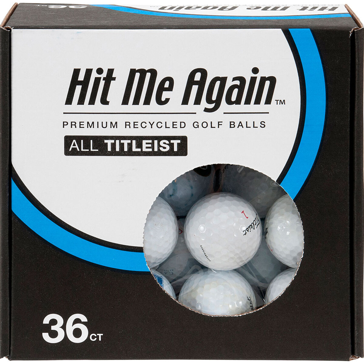 Challenge Golf White Titleist Recycled Pack of 36 Golf Balls, One Size  | Online Golf