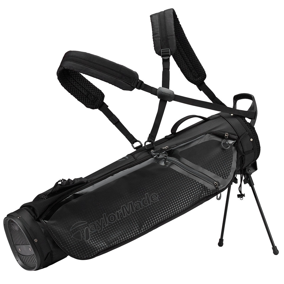 TaylorMade Mens Black Quiver Carry Bag 2020, One Size  | Online Golf