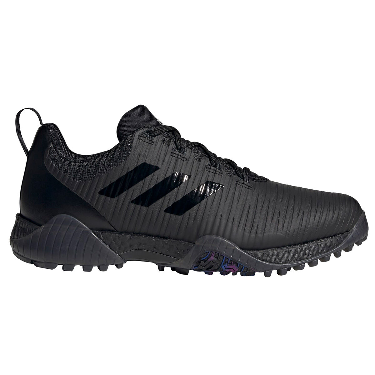 adidas Golf Womens CodeChaos Golf Shoes, Female, 4, Black/purple | Online Golf