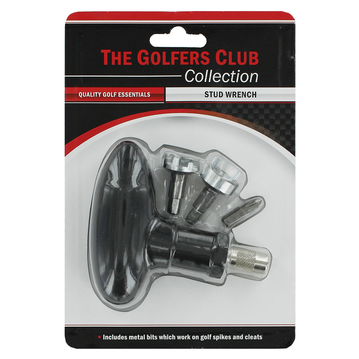 Brand Fusion Mens Black The Golfers Club Rachet Stud Wrench, One Size  | Online Golf