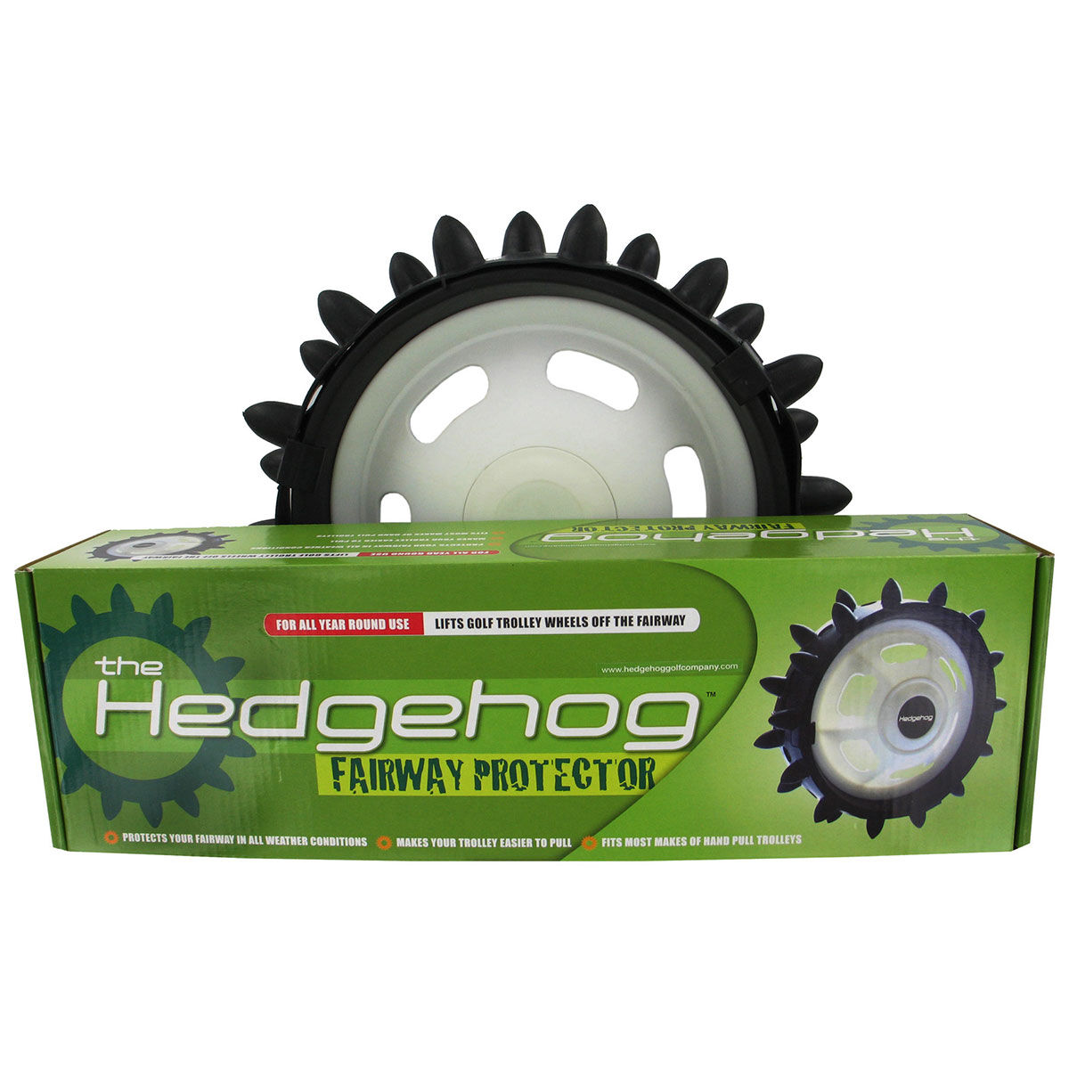 Brand Fusion  Hedgehog 14"" Wheel Sleeve Kit, Male, Black  | Online Golf