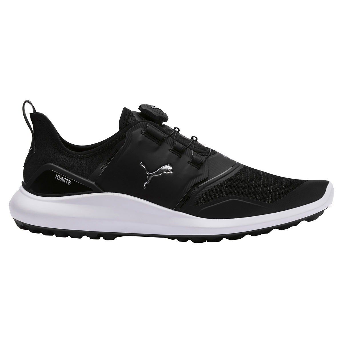 PUMA Golf IGNITE NXT Disc Golf Shoes, Mens, 7, Black/silver  | Online Golf
