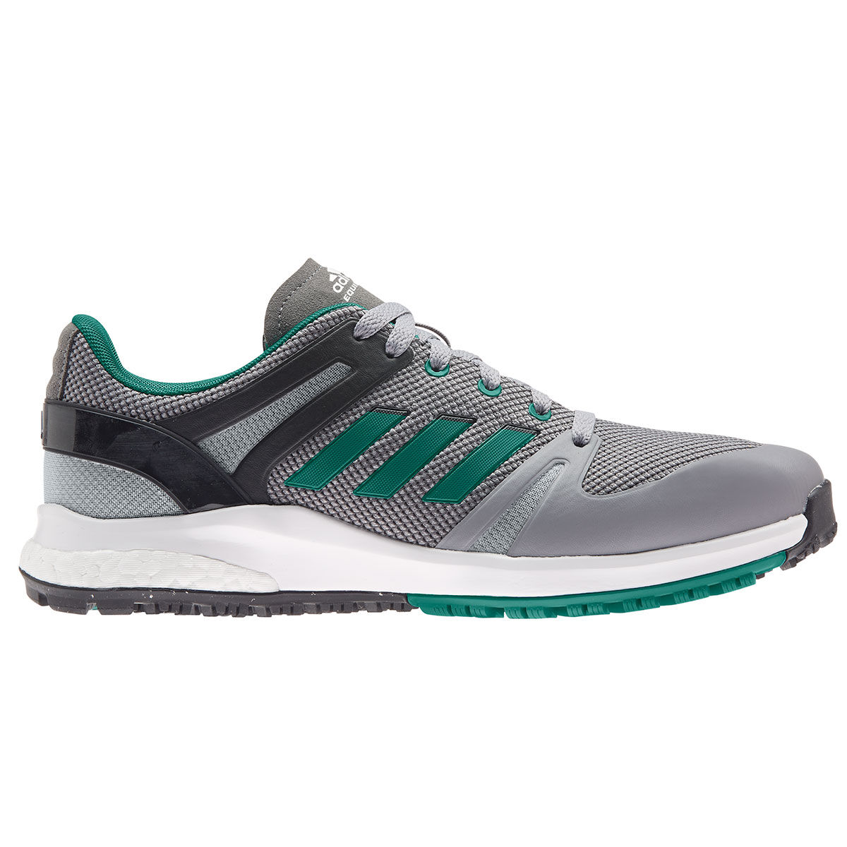adidas Golf EQT Golf Shoes, Male, 10, Grey/sub green/black | Online Golf