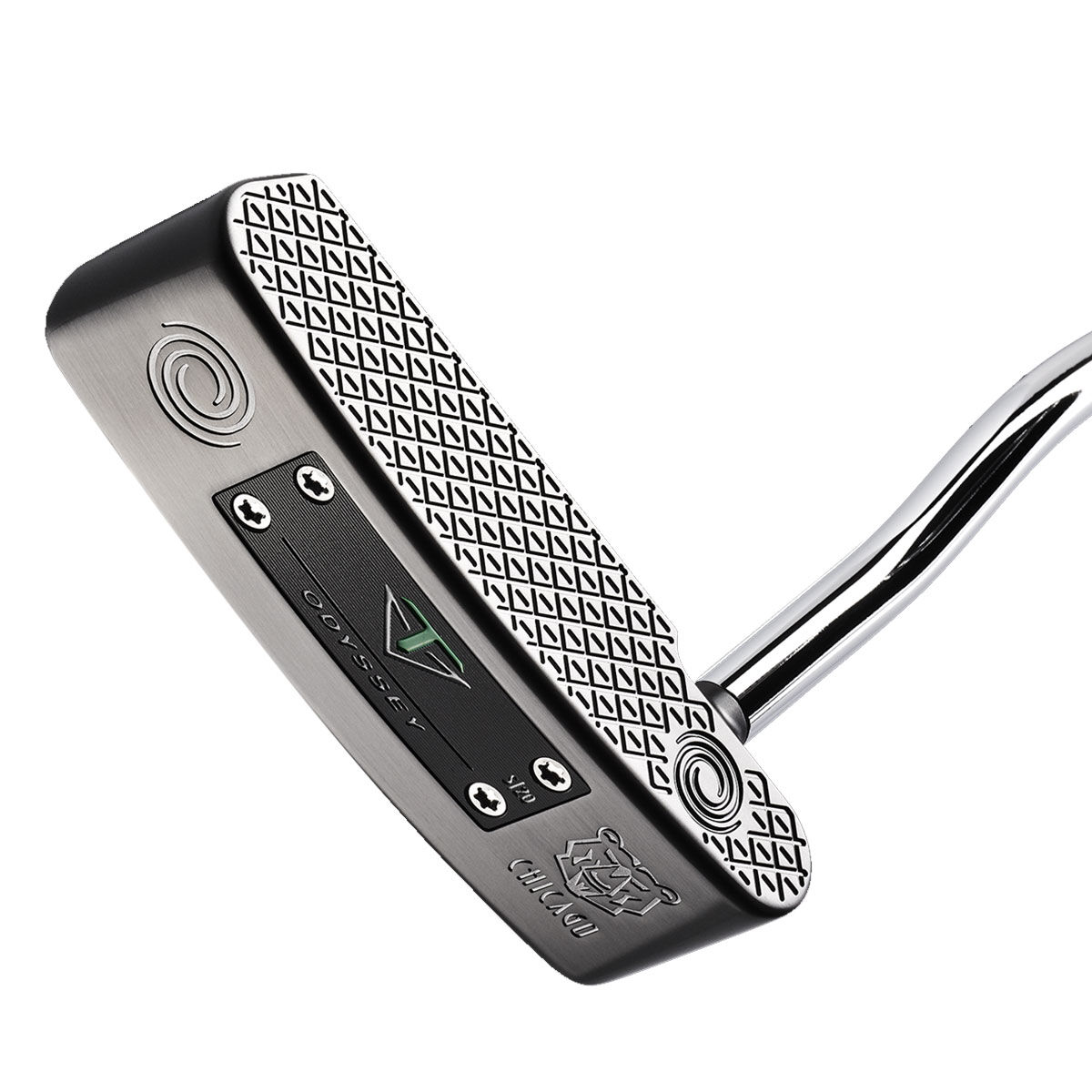 Odyssey Toulon Mens Silver Chicago Right Hand Golf Putter,  34"  | Online Golf  | Online Golf